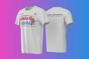 T Shirt front & Back view