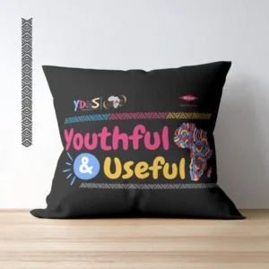 throw pillow black